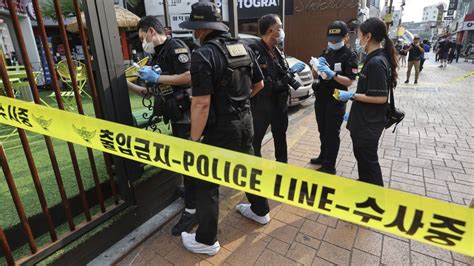1 person killed, 3 others wounded in knife attack in South Korea’s capital